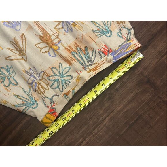 Donna Morgan Silk Multicolor Floral Pencil Lined Skirt, Size 6 - Picture 10 of 10